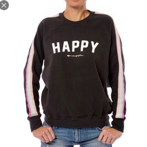 Spiritual Gangster Oversized HAPPY sweatshirt Small